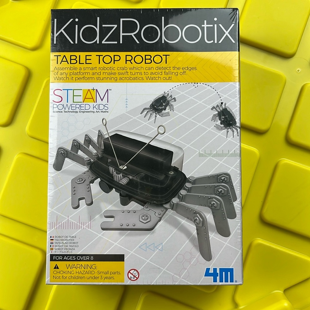 KidzRoboticx Table Top Robot Edge Detecting Crab